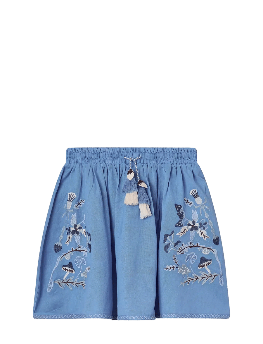 Helmstedt - Stella Skirt - short skirts - dreamy blue - 0