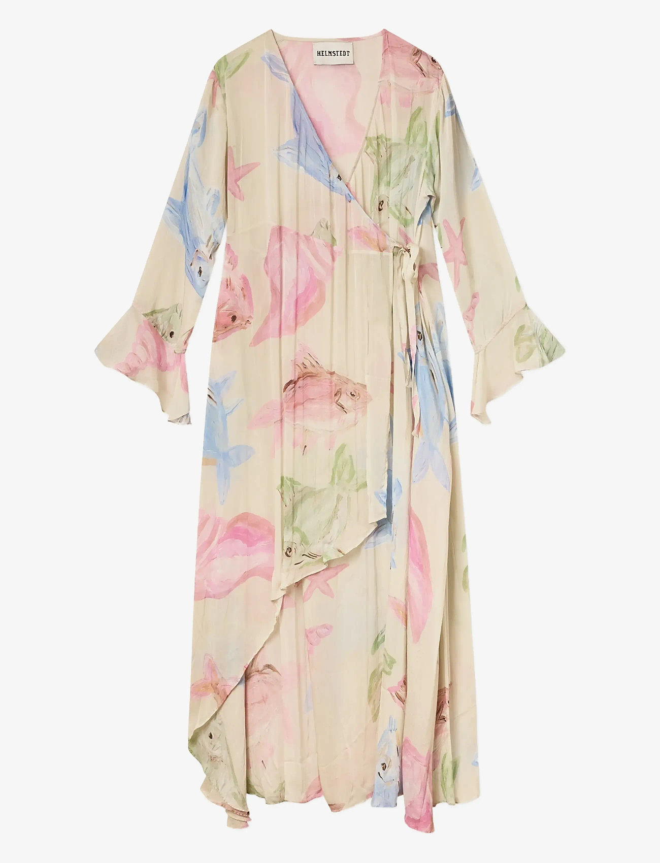 Helmstedt - Elava Dress - sommerkjoler - pastel fish print - 0