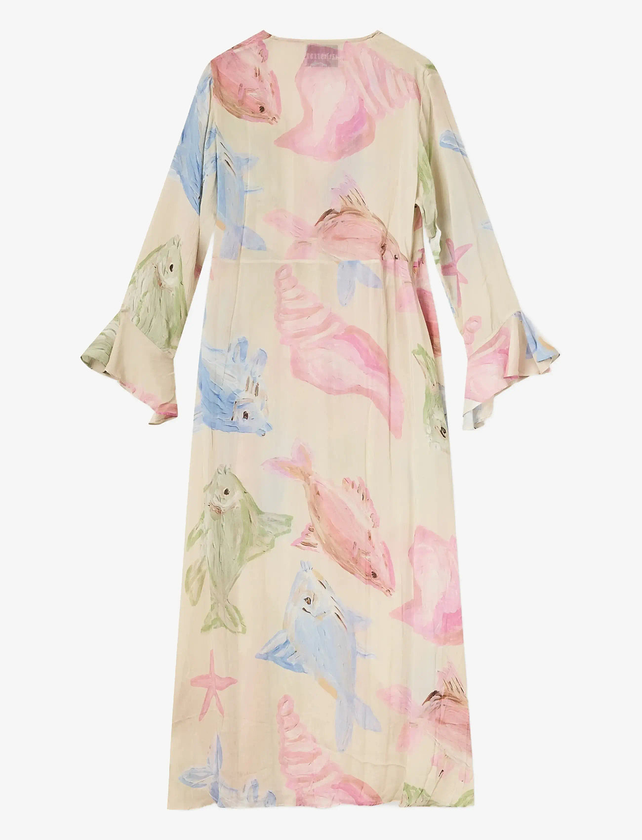 Helmstedt - Elava Dress - sommerkjoler - pastel fish print - 1