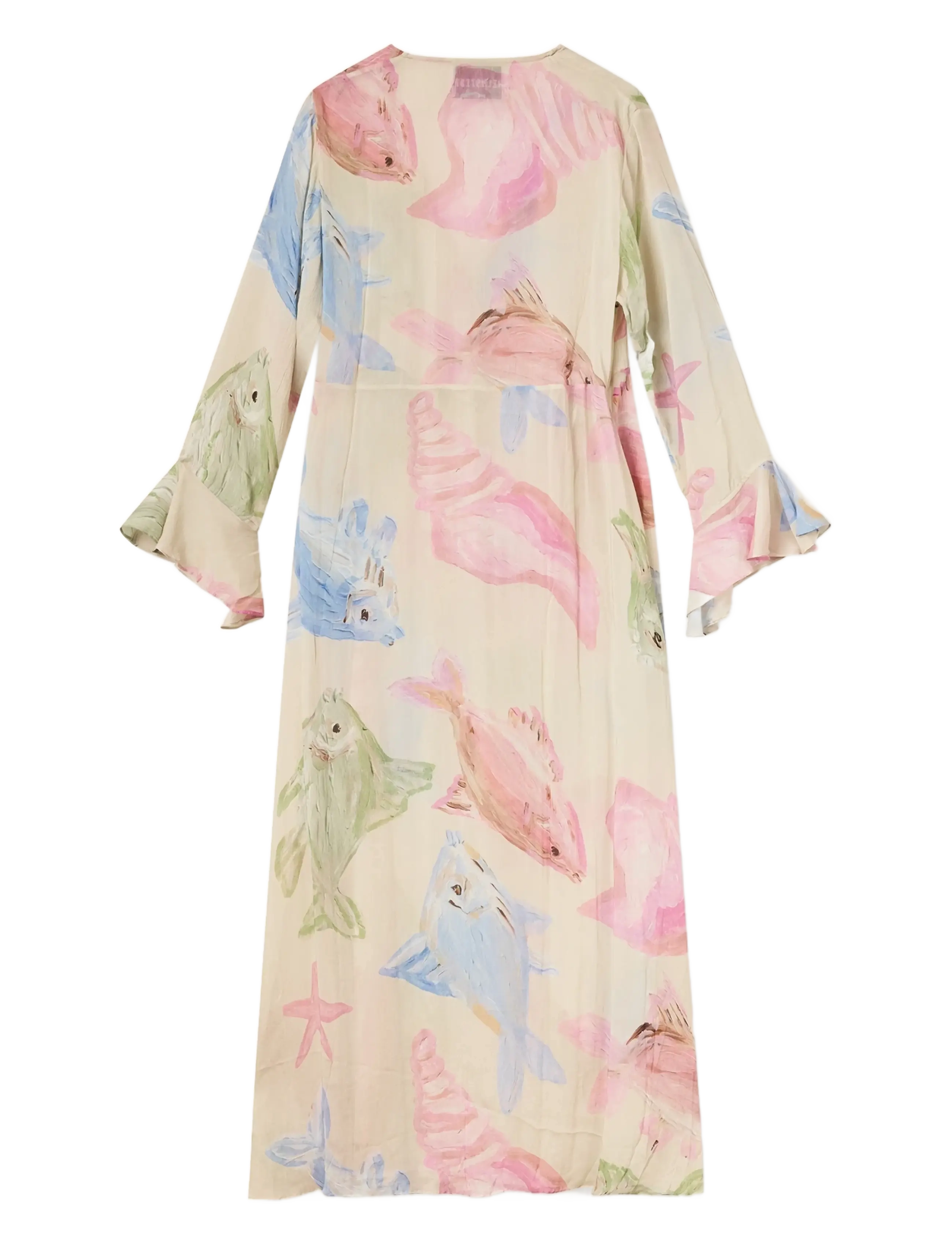 Helmstedt - Elava Dress - midikleider - pastel fish print - 1