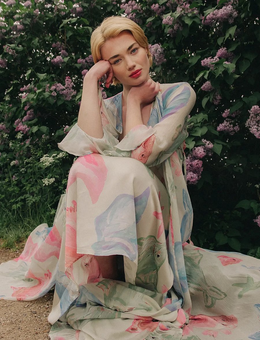 Helmstedt - Elava Dress - suvekleidid - pastel fish print - 0