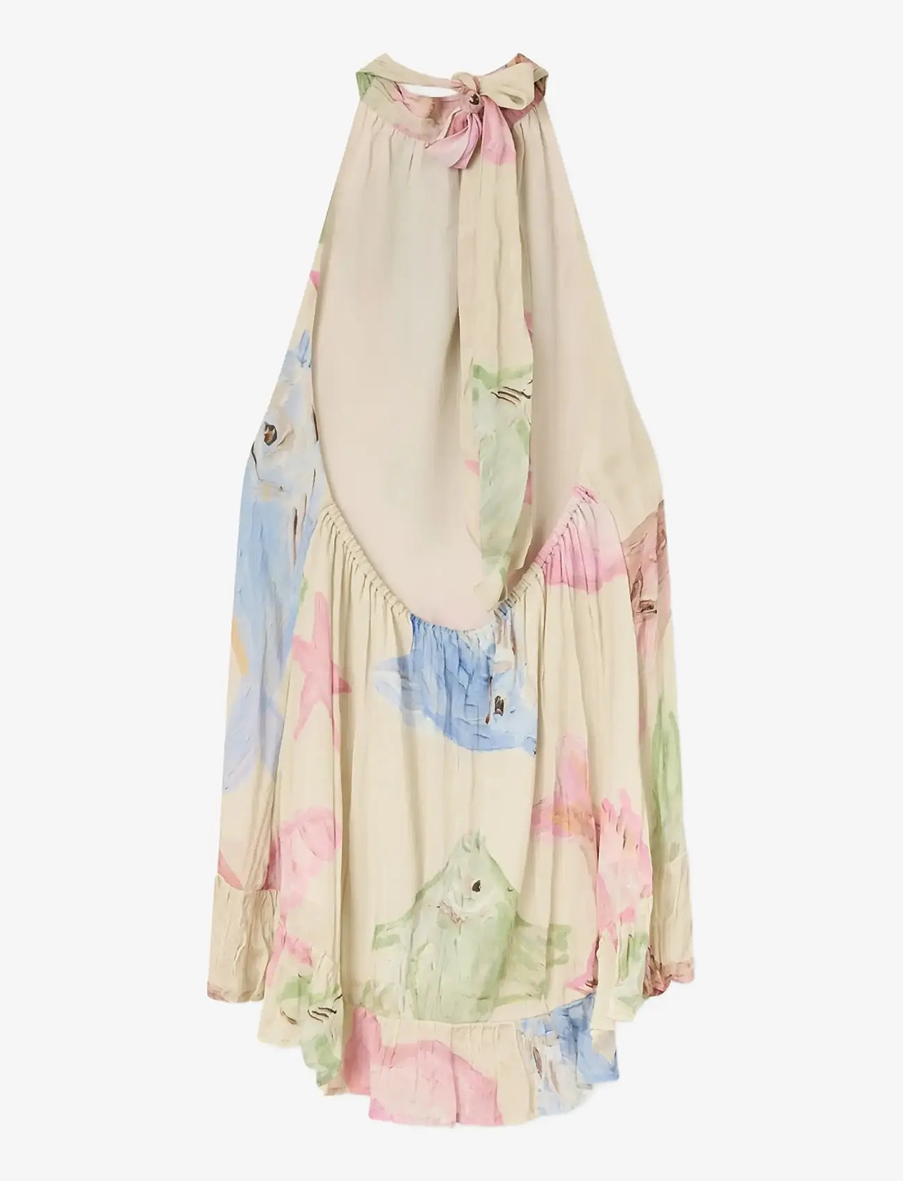 Helmstedt - Flair top - Ærmeløse toppe - pastel fish print - 1
