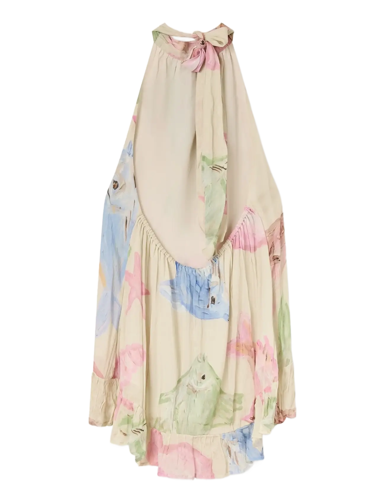 Helmstedt - Flair top - Ärmellose tops - pastel fish print - 1