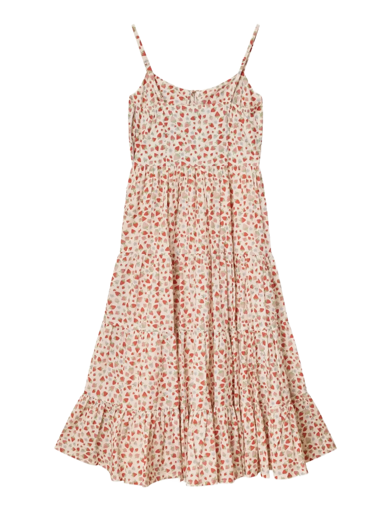 Helmstedt - Malou Dress - slipklänningar - strawberry print - 1