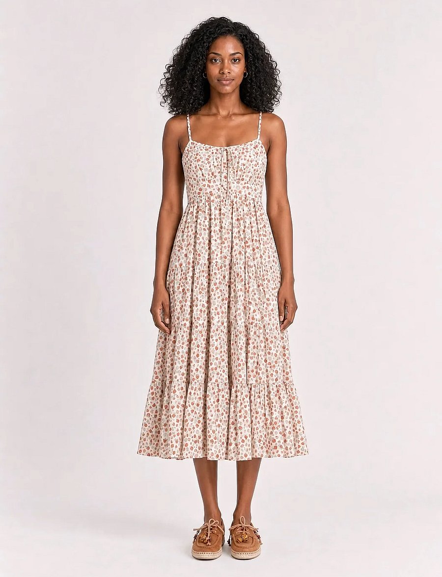 Helmstedt - Malou Dress - suvekleidid - strawberry print - 3