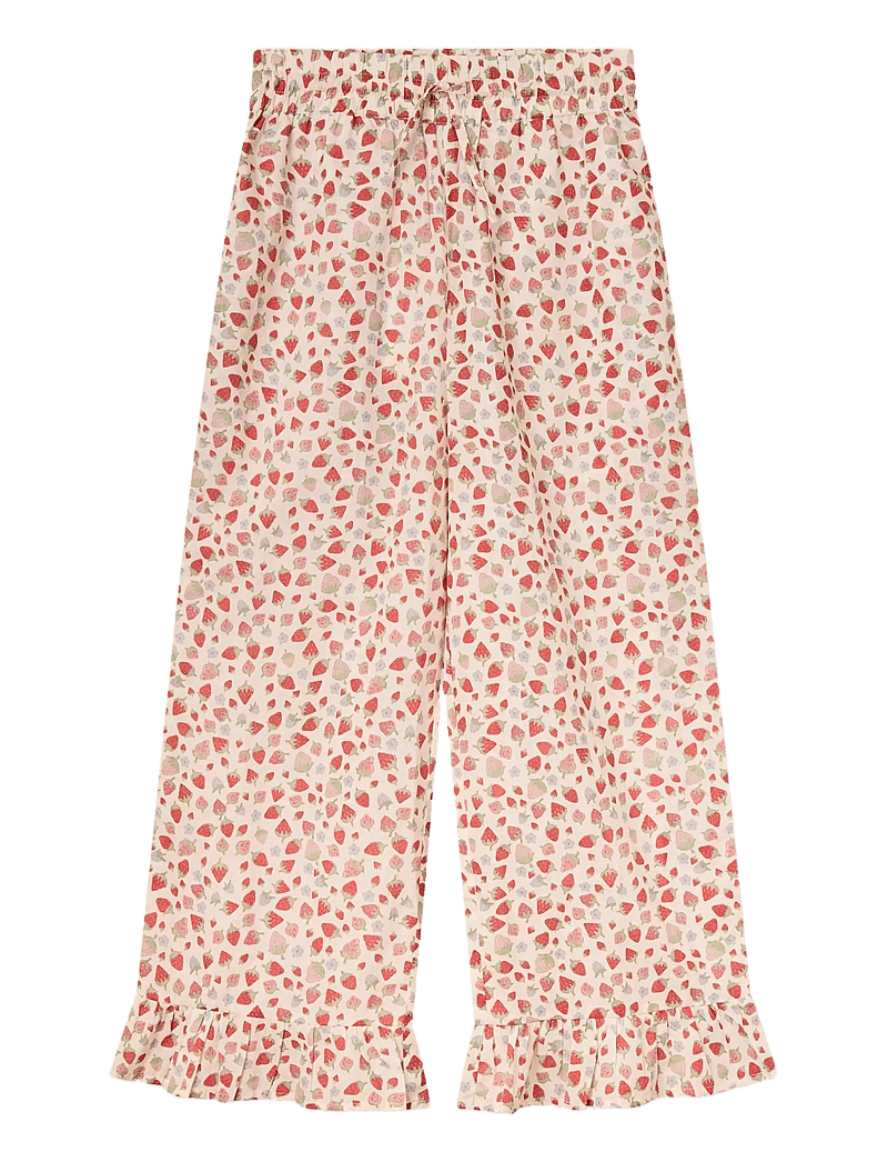 Helmstedt - Elin Pants - bukser med lige ben - strawberry print - 0