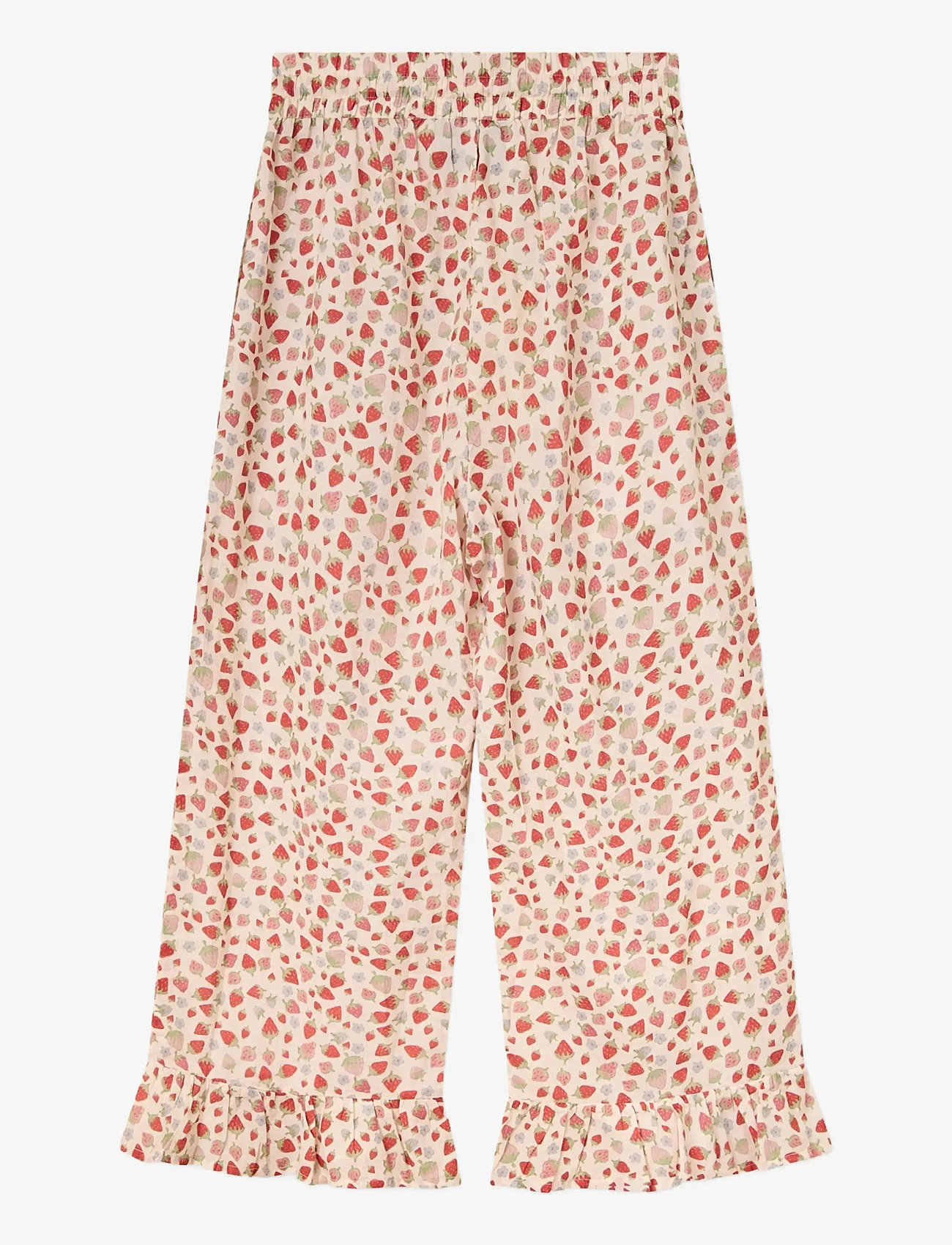 Helmstedt - Elin Pants - bukser med lige ben - strawberry print - 1