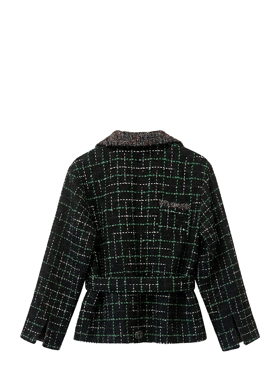 Helmstedt - Freya Jacket - blazer mit gürtel - black bouclÉ - 2