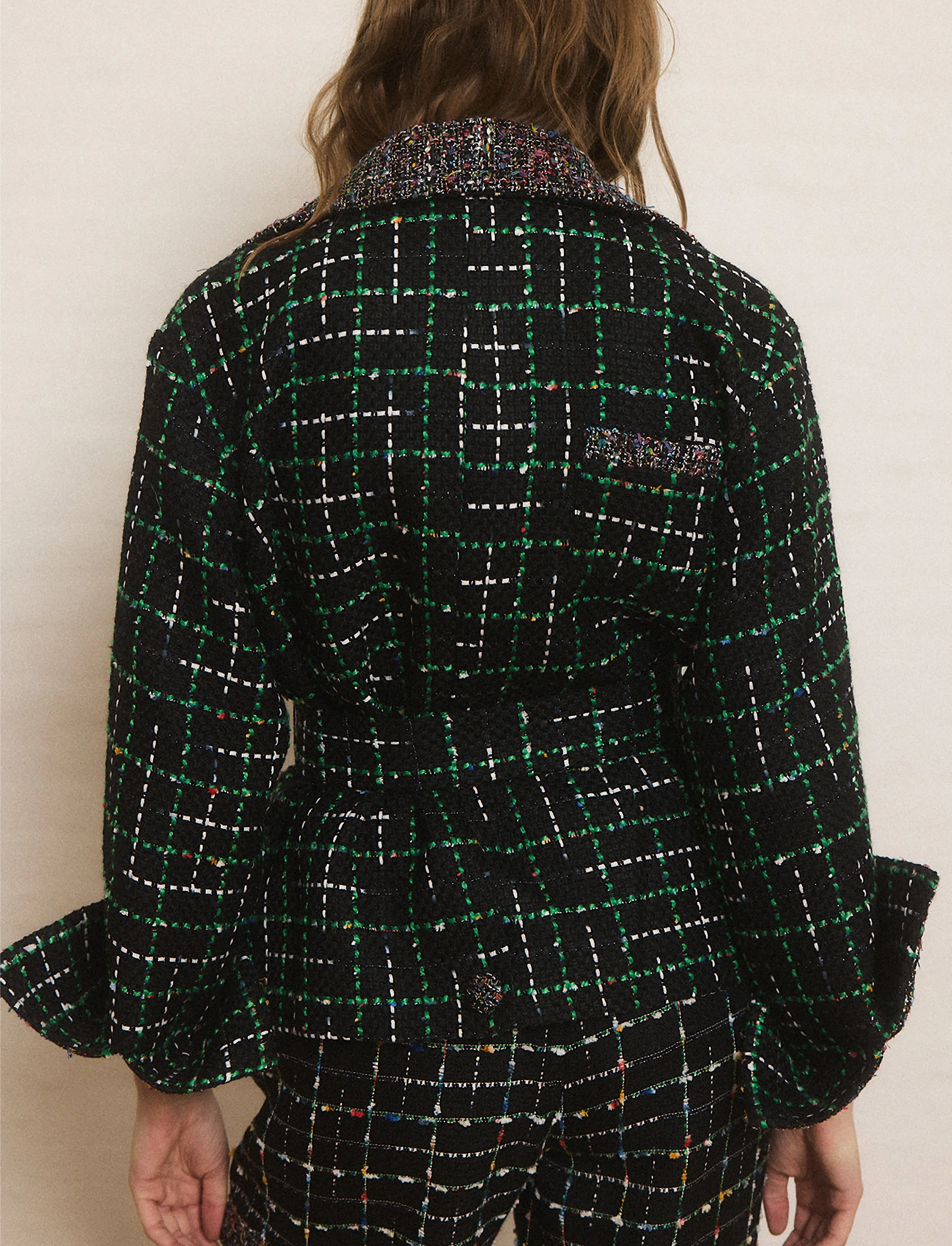 Helmstedt - Freya Jacket - blazer mit gürtel - black bouclÉ - 4