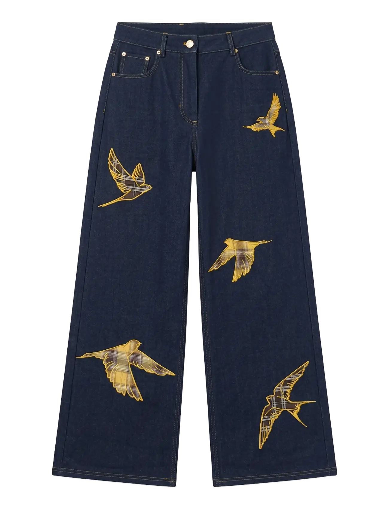 Helmstedt - Enya Denim Jeans - wide leg jeans - dark blue denim - 1