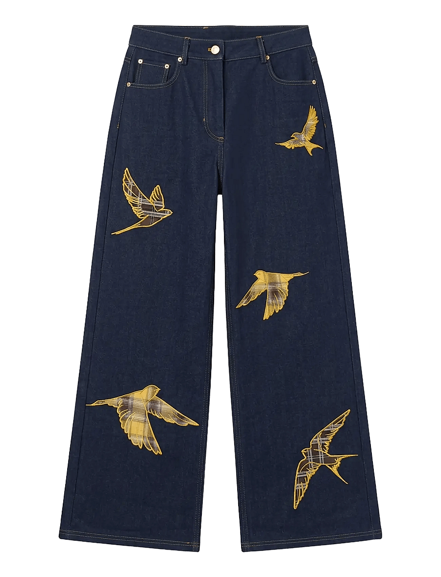 Helmstedt - Enya Denim Jeans - wide leg jeans - dark blue denim - 1