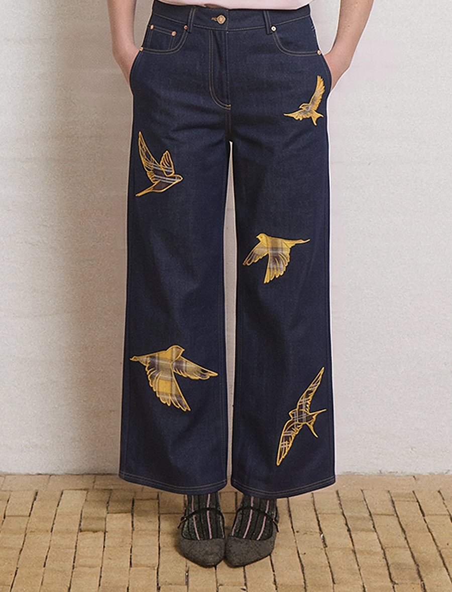 Helmstedt - Enya Denim Jeans - wide leg jeans - dark blue denim - 3