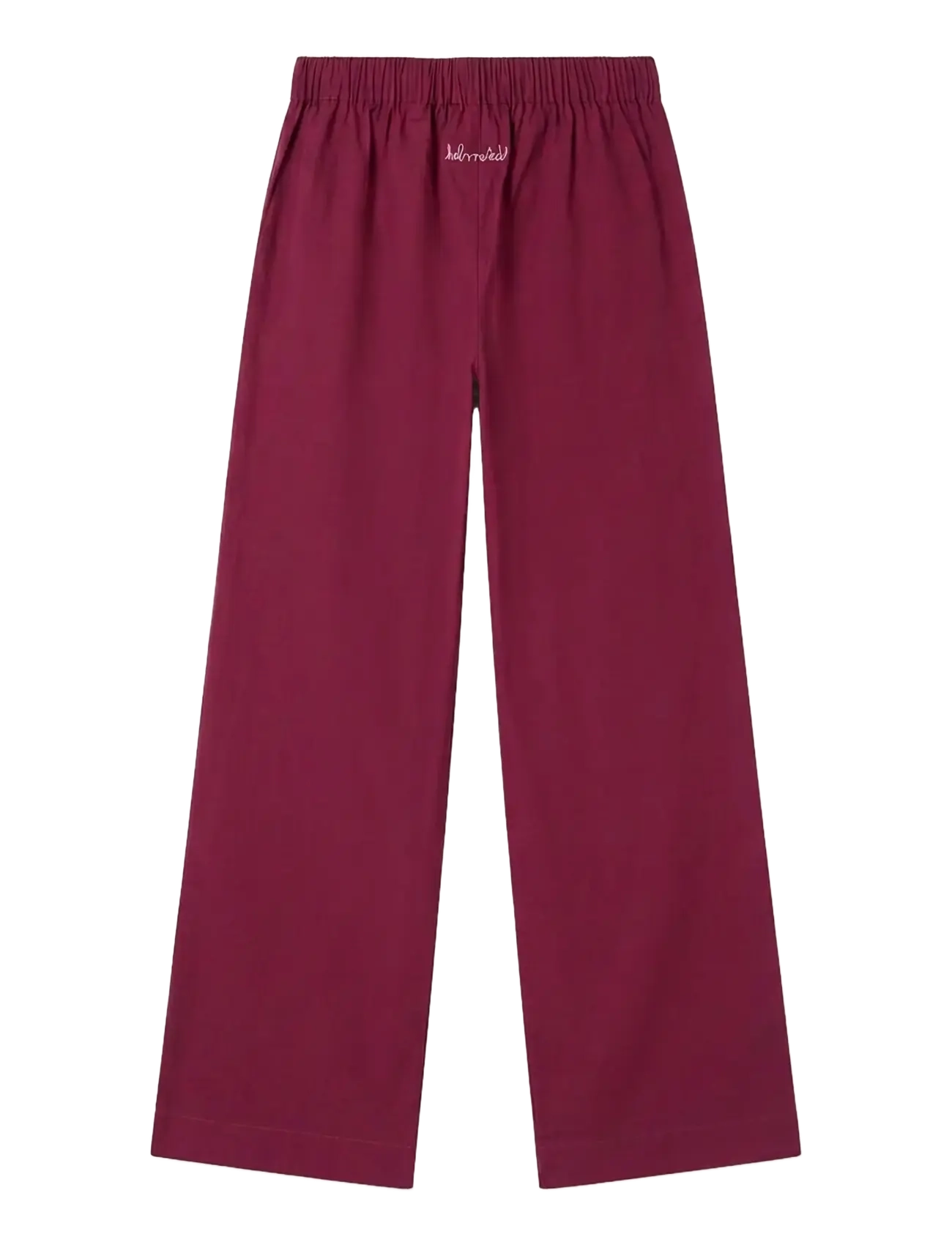 Helmstedt - Fiona Pants - bukser med lige ben - burgundy red - 2