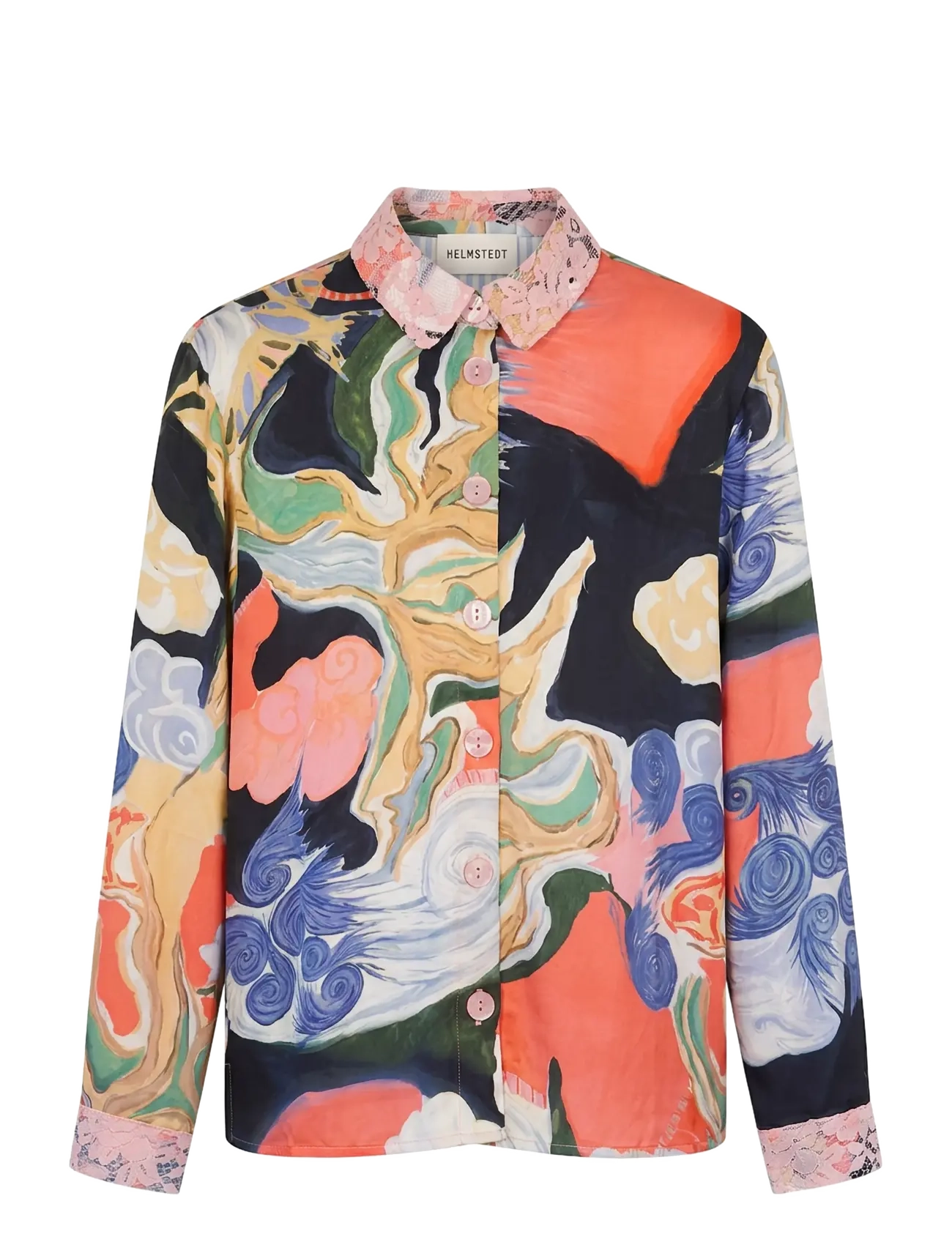 Helmstedt - Karla Shirt - langärmlige hemden - serenity print - 1