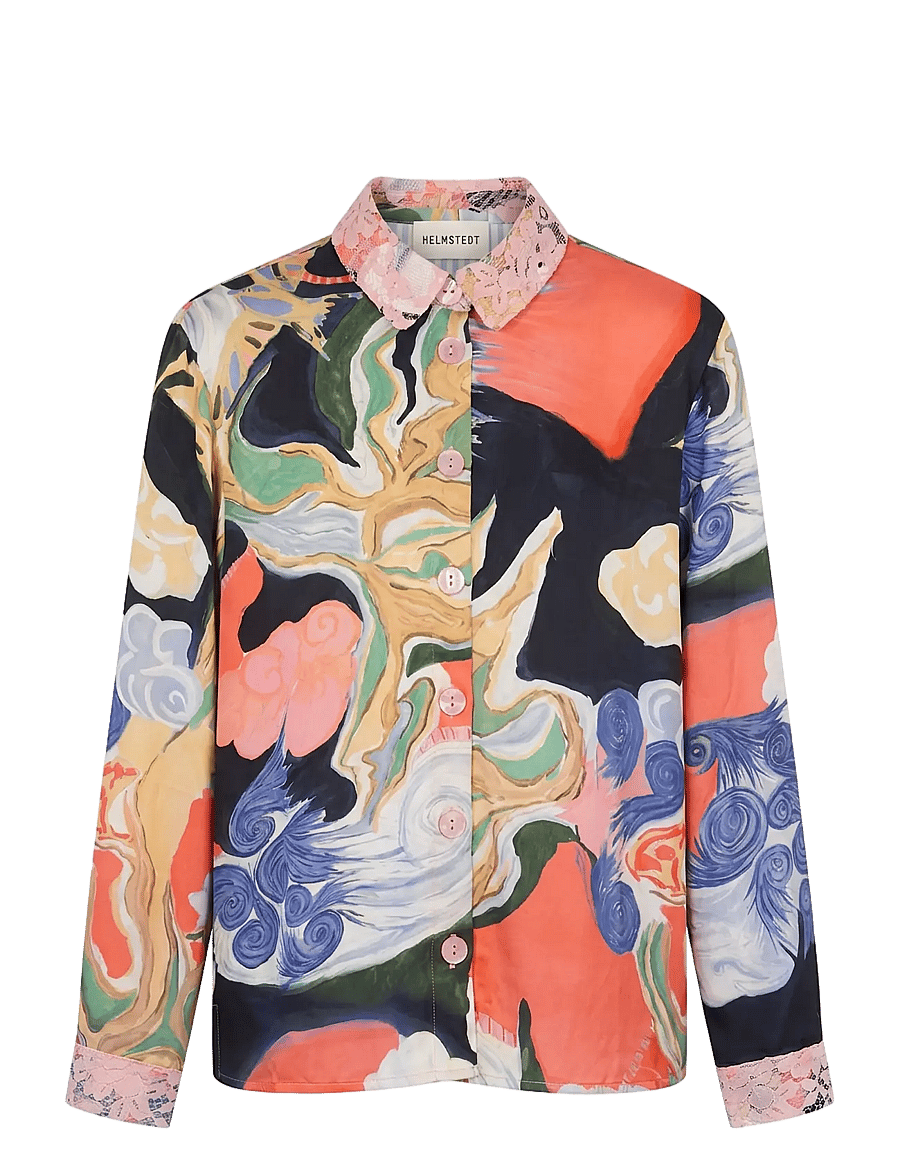Helmstedt - Karla Shirt - langärmlige hemden - serenity print - 1