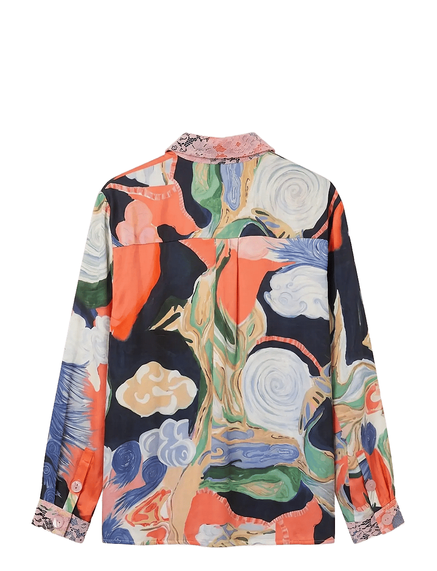 Helmstedt - Karla Shirt - langärmlige hemden - serenity print - 2