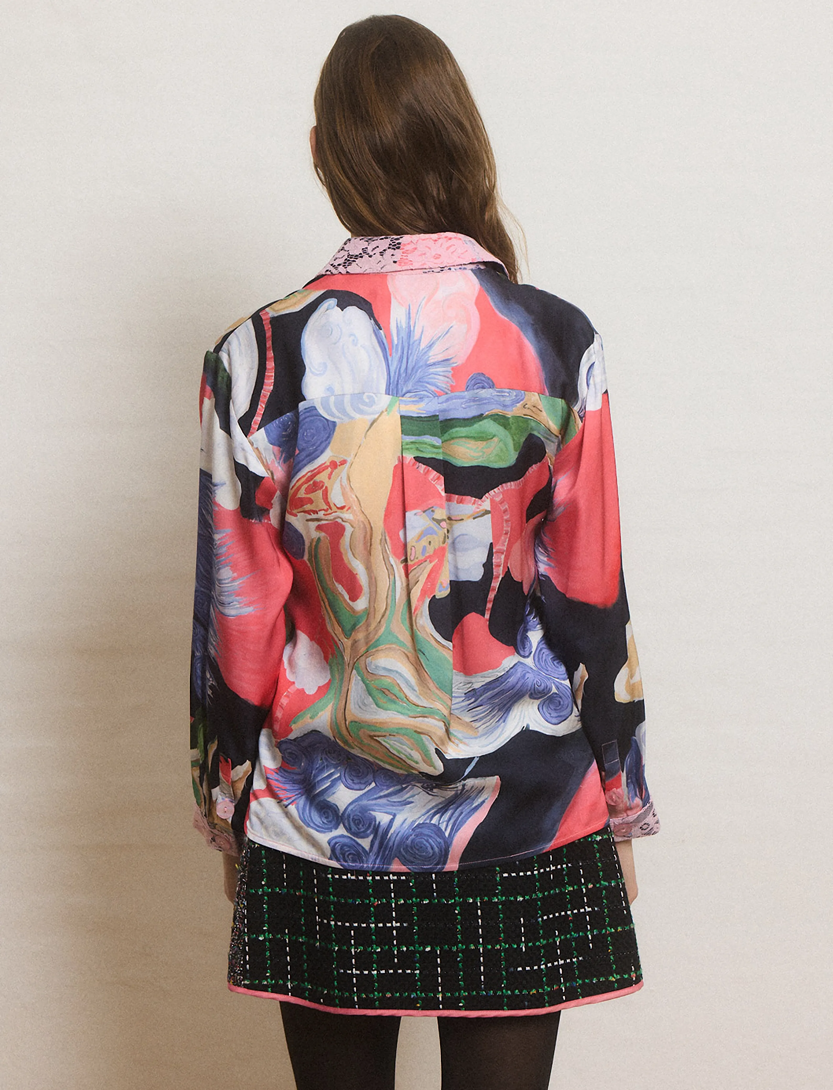 Helmstedt - Karla Shirt - langärmlige hemden - serenity print - 4