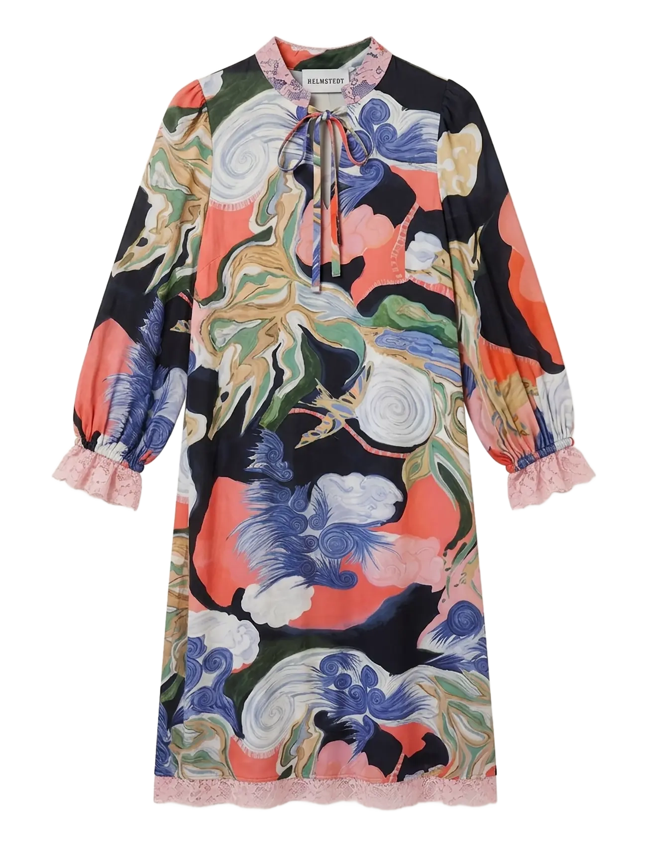 Helmstedt - Ebba dress - midikleidid - serenity print - 1