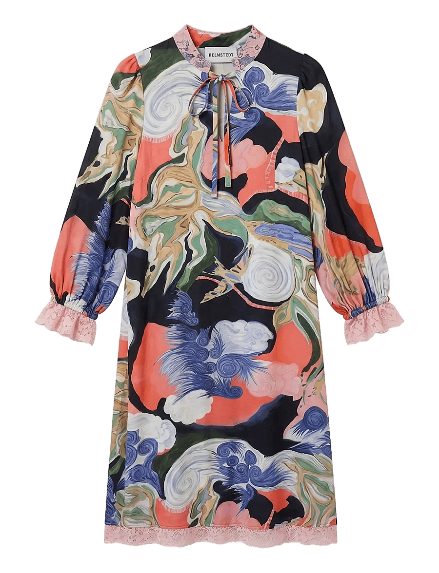 Helmstedt - Ebba dress - midikleidid - serenity print - 1