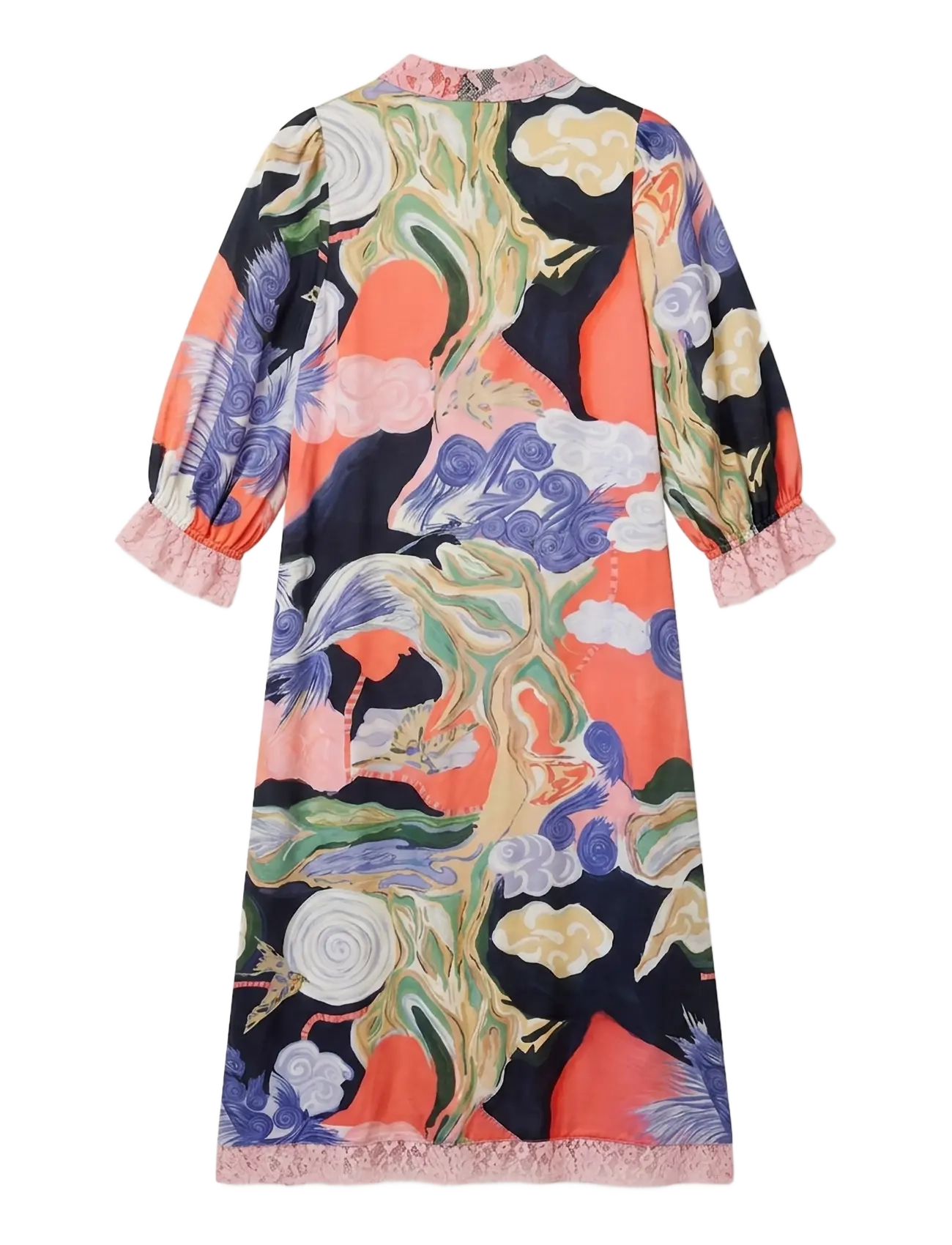 Helmstedt - Ebba dress - midikleidid - serenity print - 2