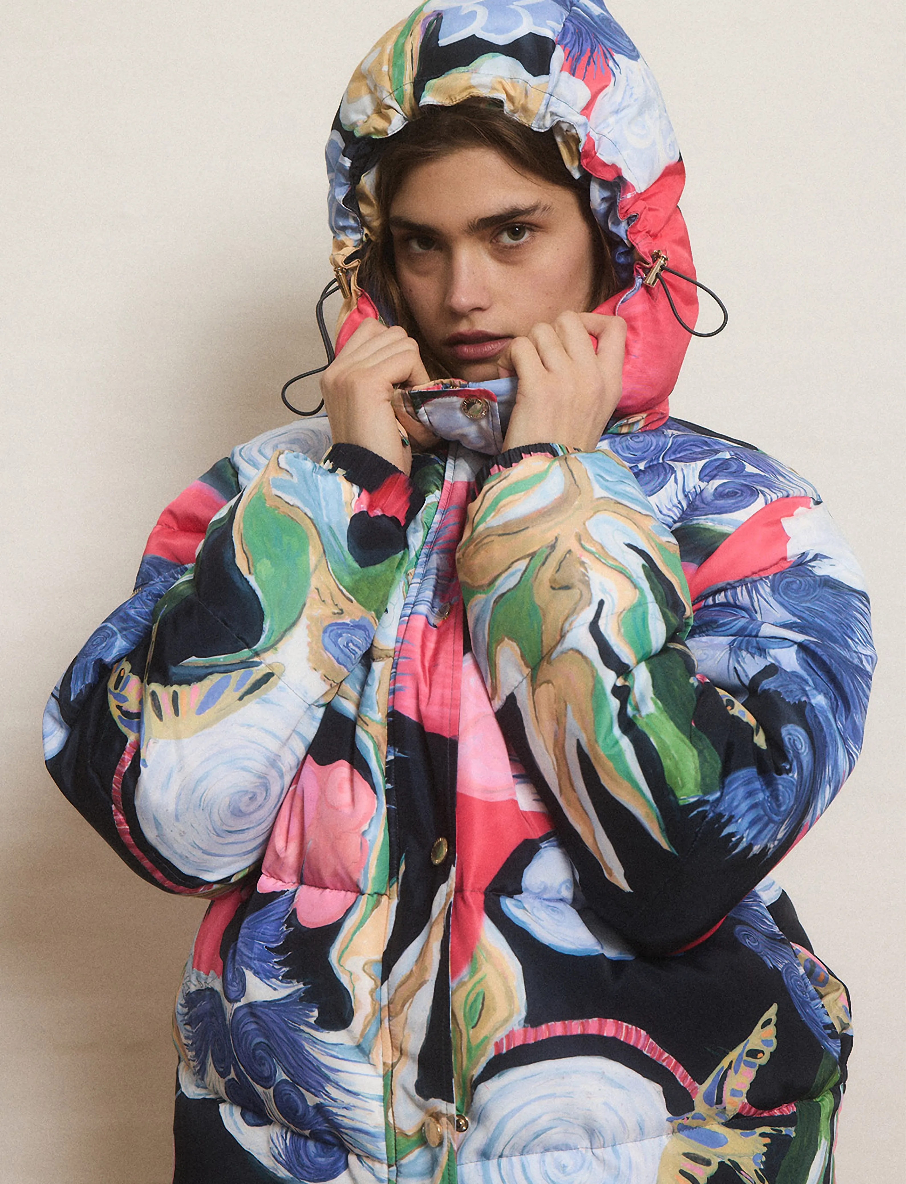 Helmstedt - Alba Jacket - winter jackets - serenity print - 3