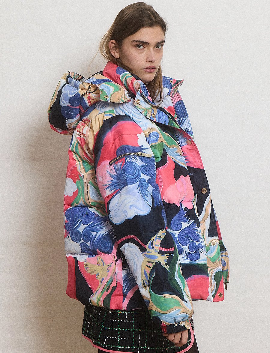 Helmstedt - Alba Jacket - winter jackets - serenity print - 4