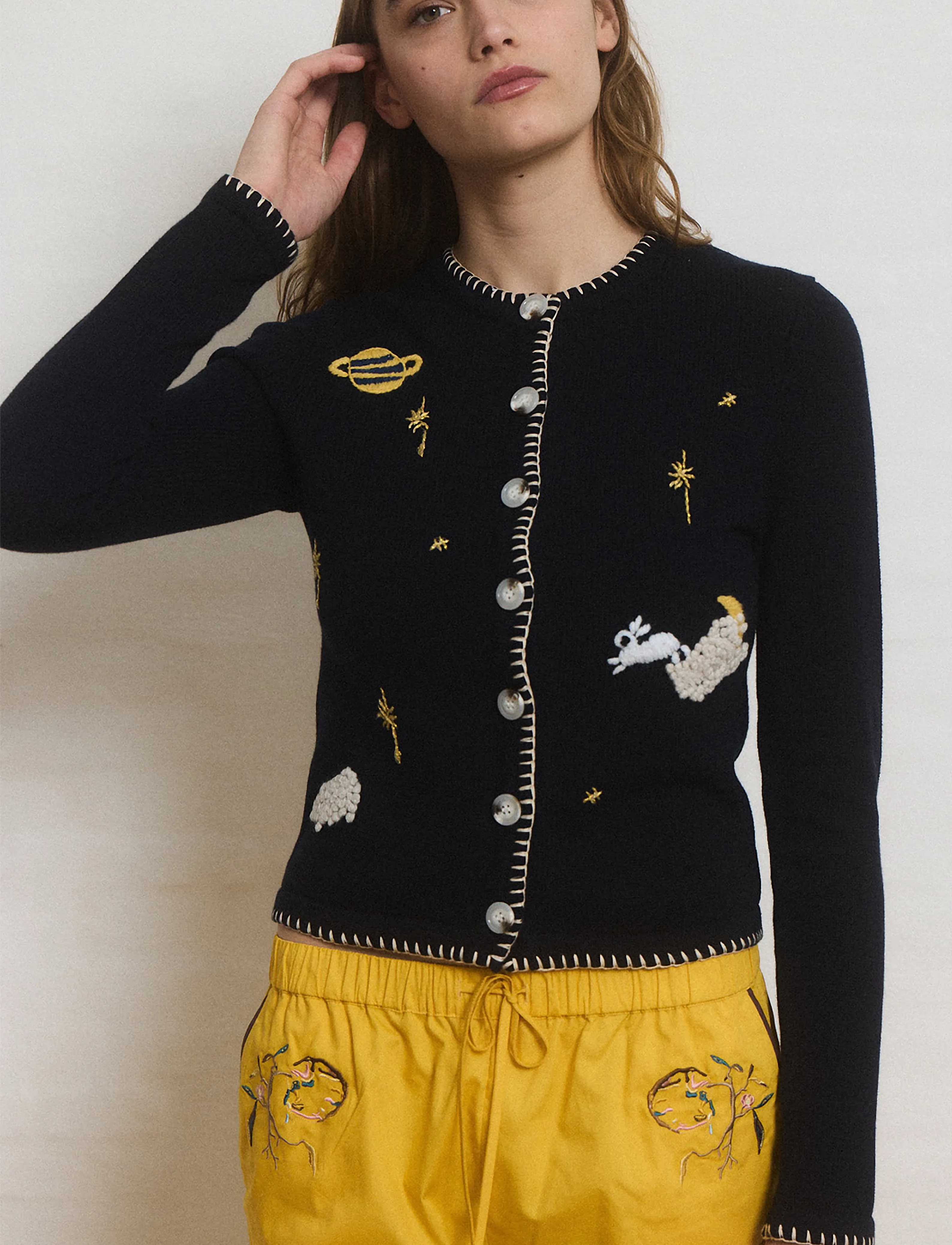 Helmstedt Tove Cardigan - Helmstedt - NIGHT SKY / navy