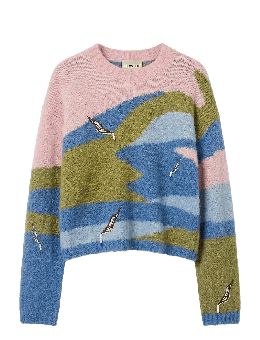 Helmstedt - Astrid Knit - pullover - sky knit - 1