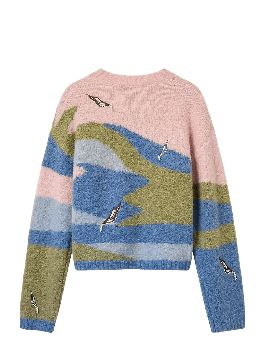Helmstedt - Astrid Knit - pullover - sky knit - 2