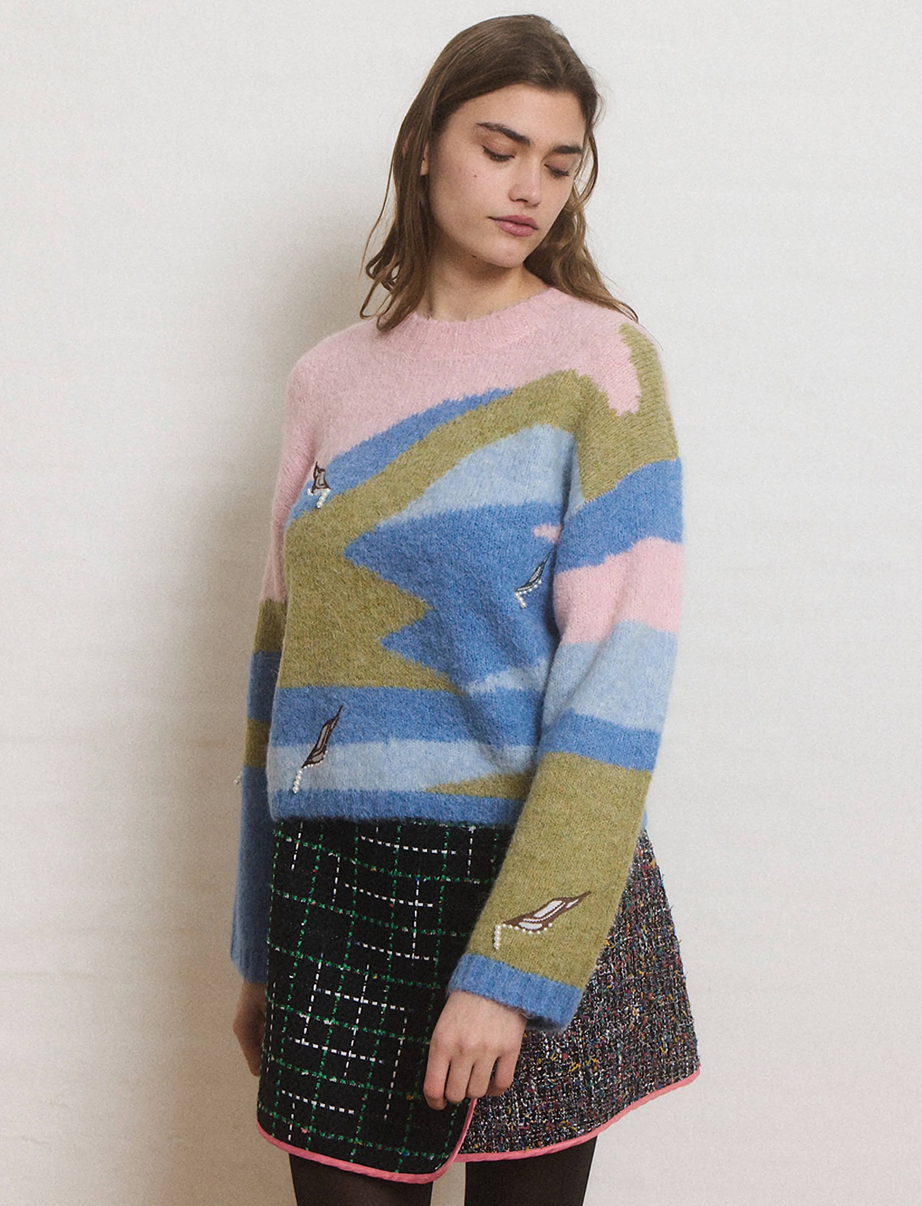 Helmstedt - Astrid Knit - džemperi - sky knit - 4