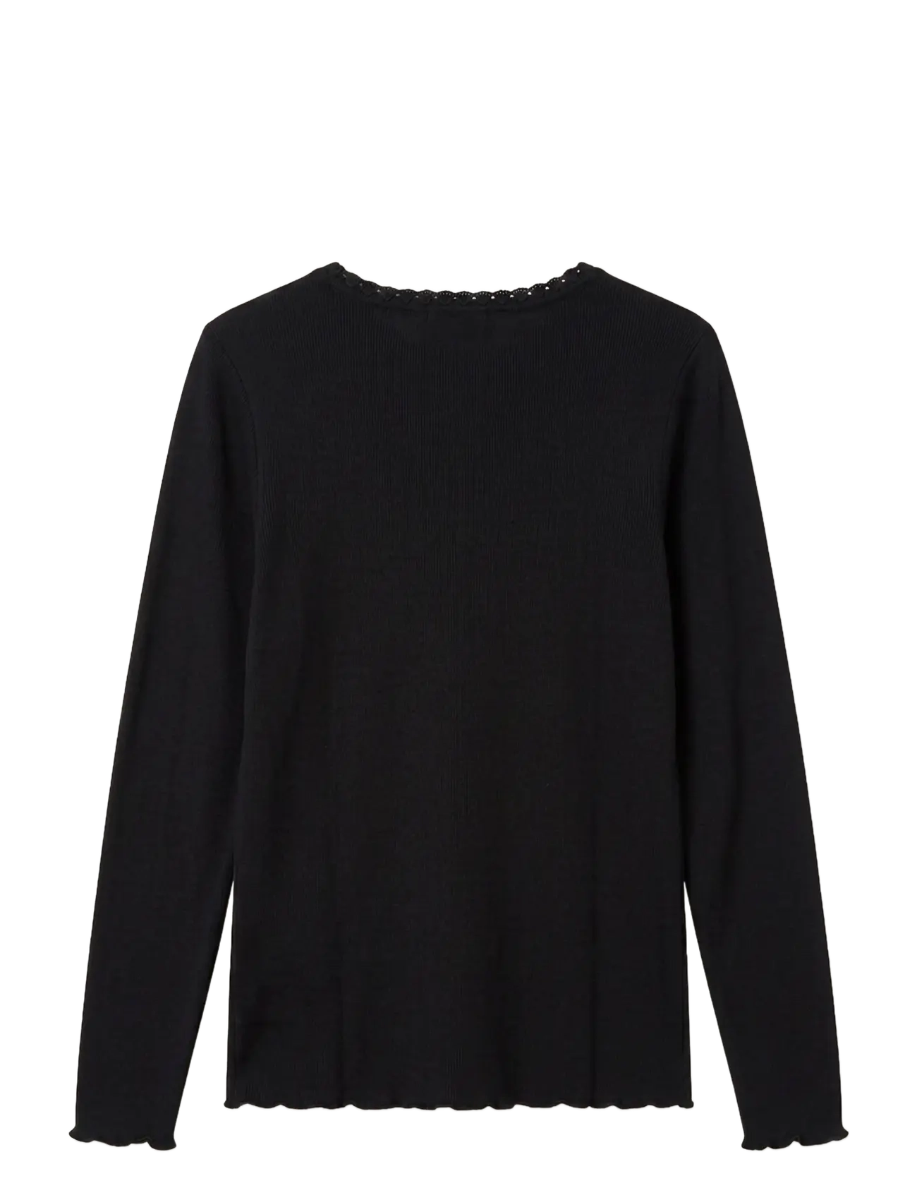 Helmstedt - Andrea Longsleeve T-shirt - long-sleeved tops - black beauty - 2