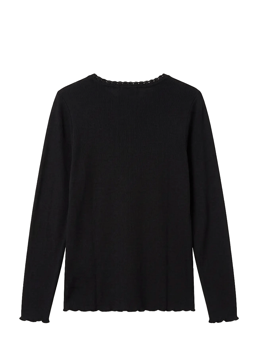 Helmstedt - Andrea Longsleeve T-shirt - pikkade varrukatega topid - black beauty - 2