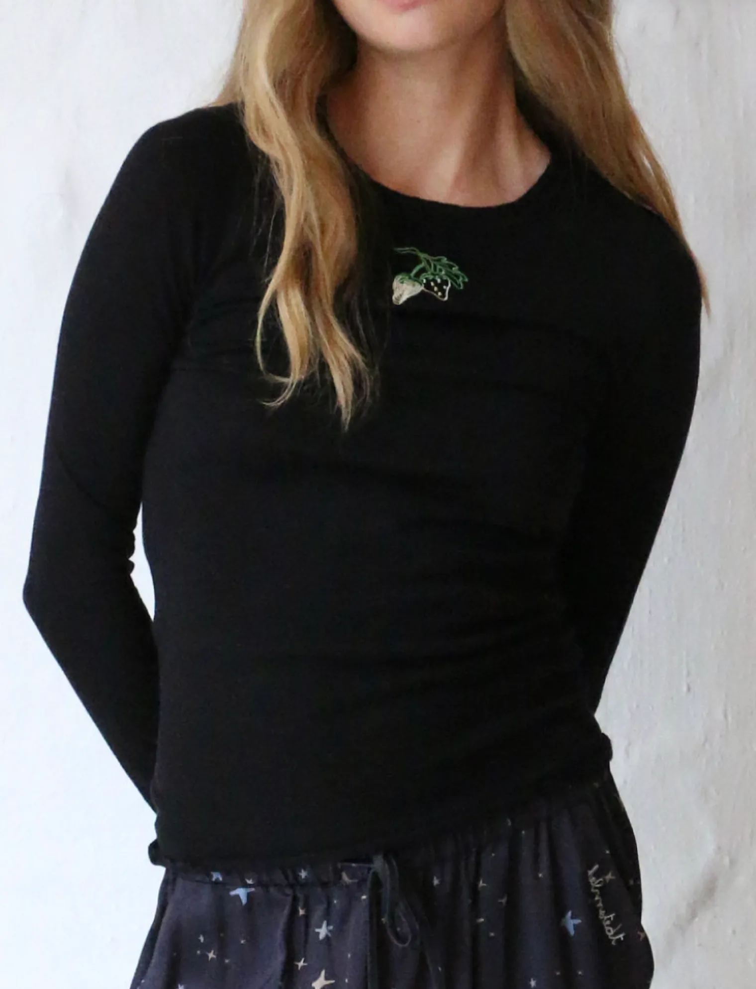 Helmstedt Andrea Longsleeve T-shirt - Long-sleeved tops - BLACK BEAUTY / black
