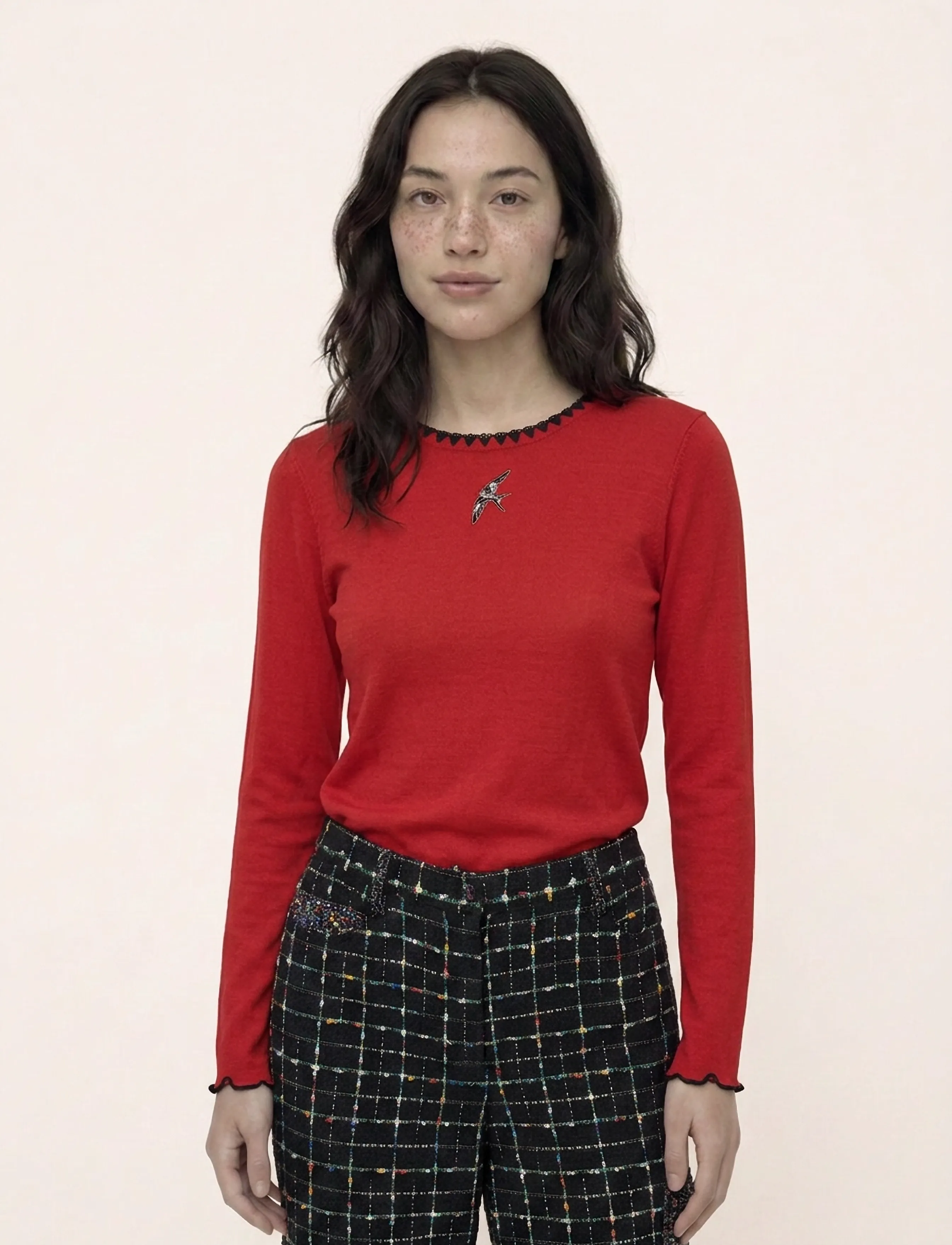 Helmstedt Andrea Longsleeve T-shirt - Long-sleeved tops - CRANBERRY RED / red