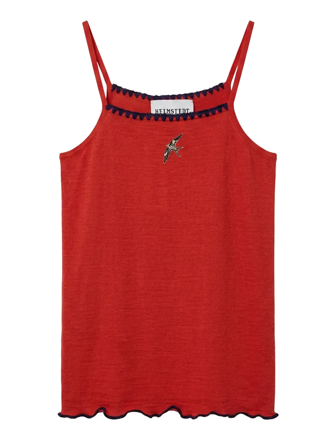 Helmstedt - Andrea Strap Top - sleeveless tops - cranberry red - 1