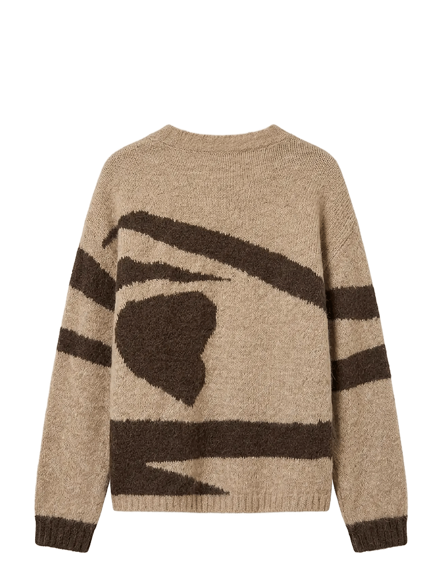 Helmstedt - Annelie Knit - kampsunid - burnt chestnut - 2