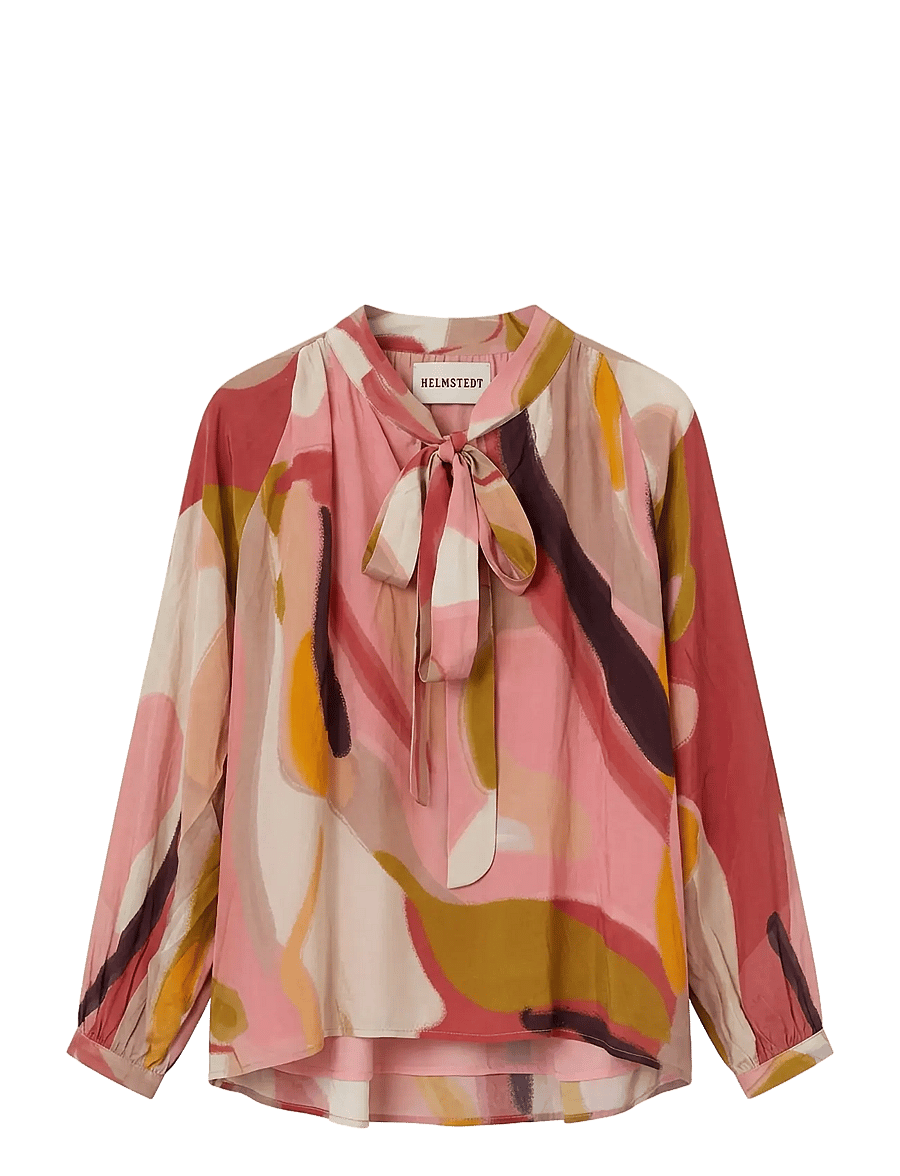 Helmstedt - Julie Bluse - långärmade blusar - autumn glow - 1