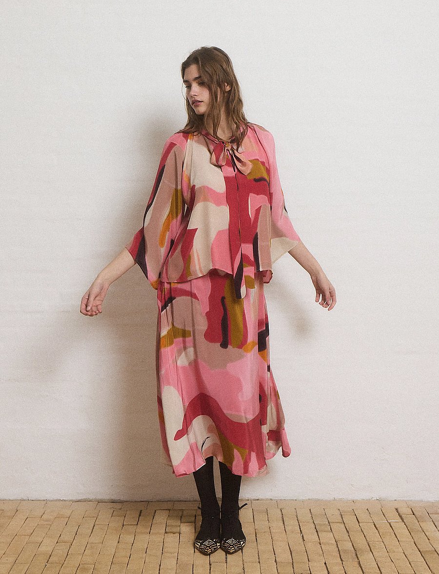 Helmstedt - Julie Bluse - långärmade blusar - autumn glow - 4