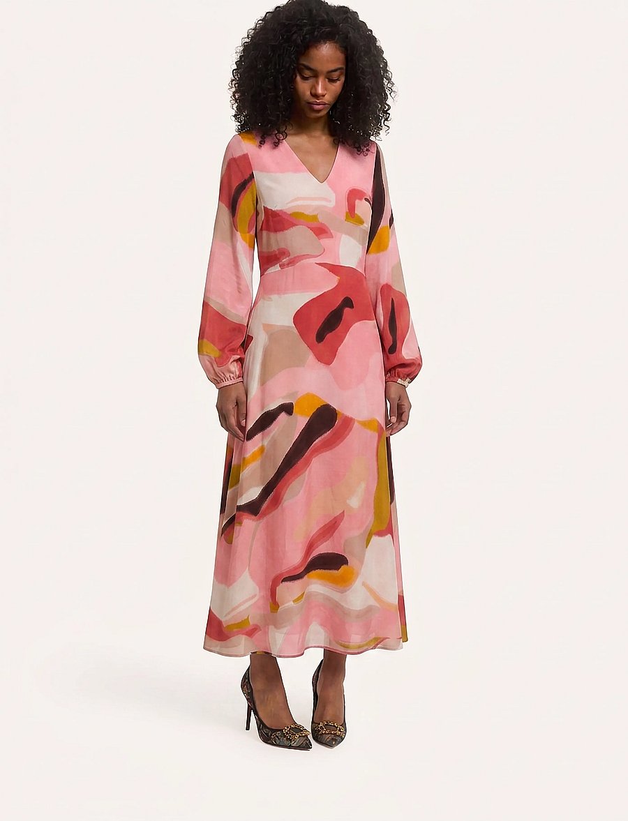 Helmstedt - Soleil Dress - maxikleider - autumn glow - 0