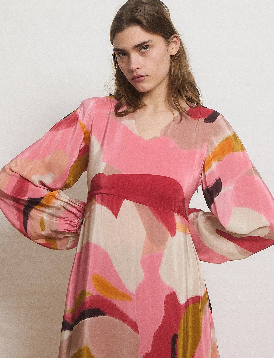 Helmstedt - Soleil Dress - maxi dresses - autumn glow - 3