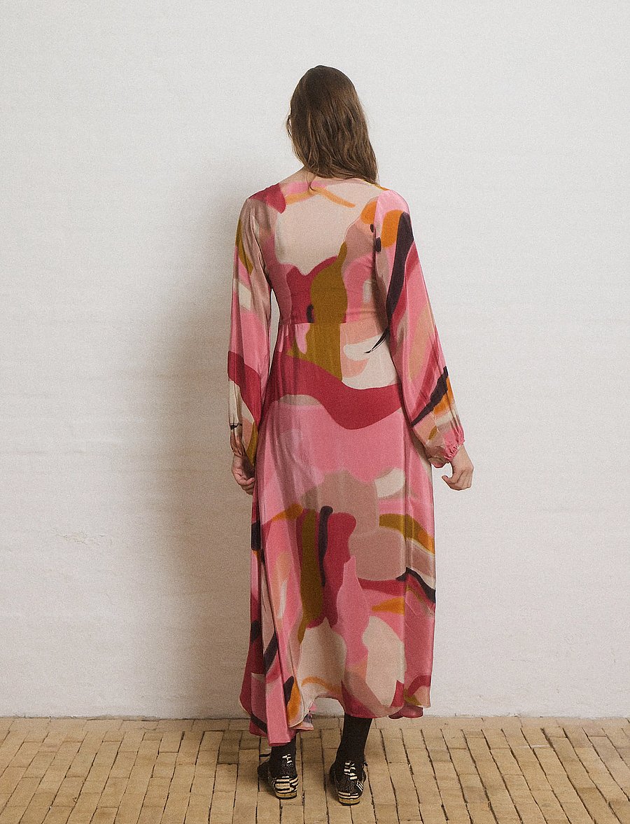 Helmstedt - Soleil Dress - maxi dresses - autumn glow - 4