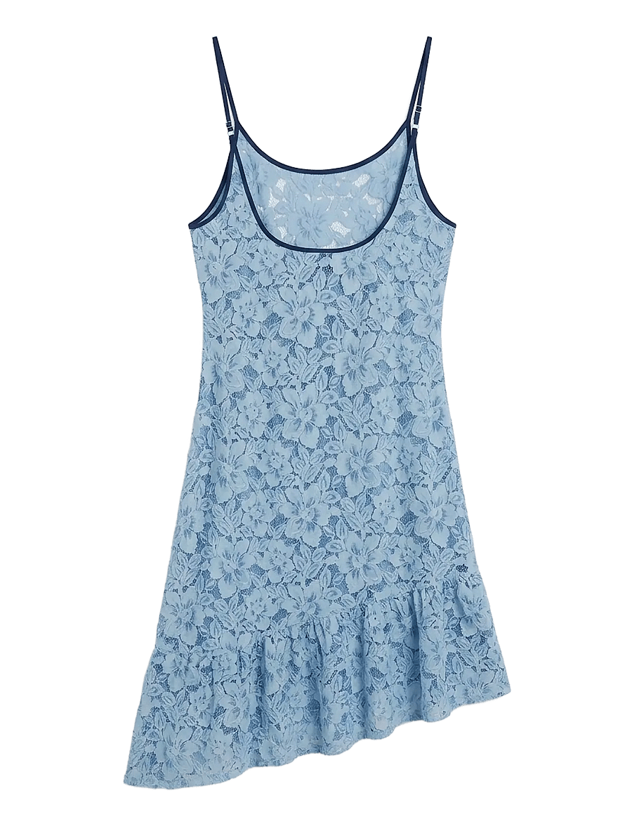 Helmstedt - Kaisa Dress - pitskleidid - dusty blue - 2