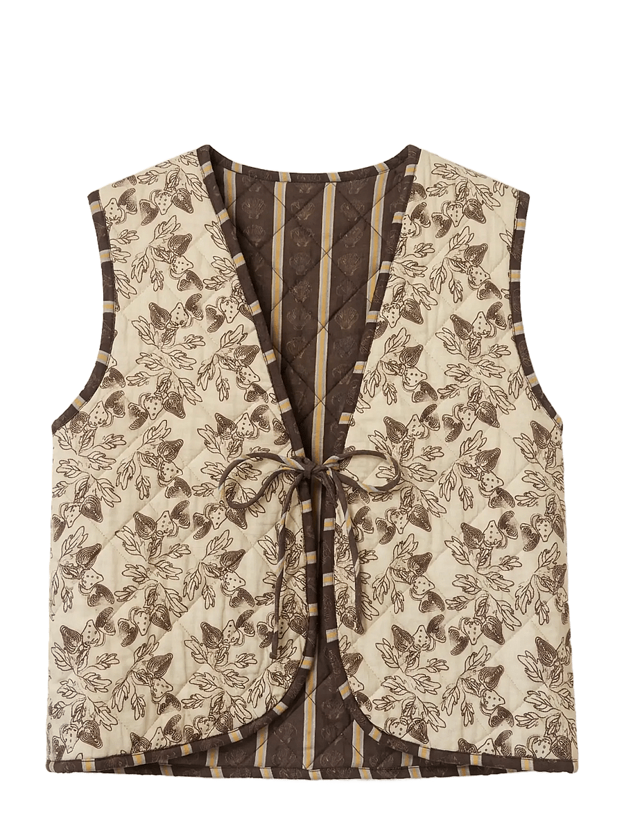 Helmstedt - Frida Reversible Vest - quilted vests - patchwork of dreams - 1