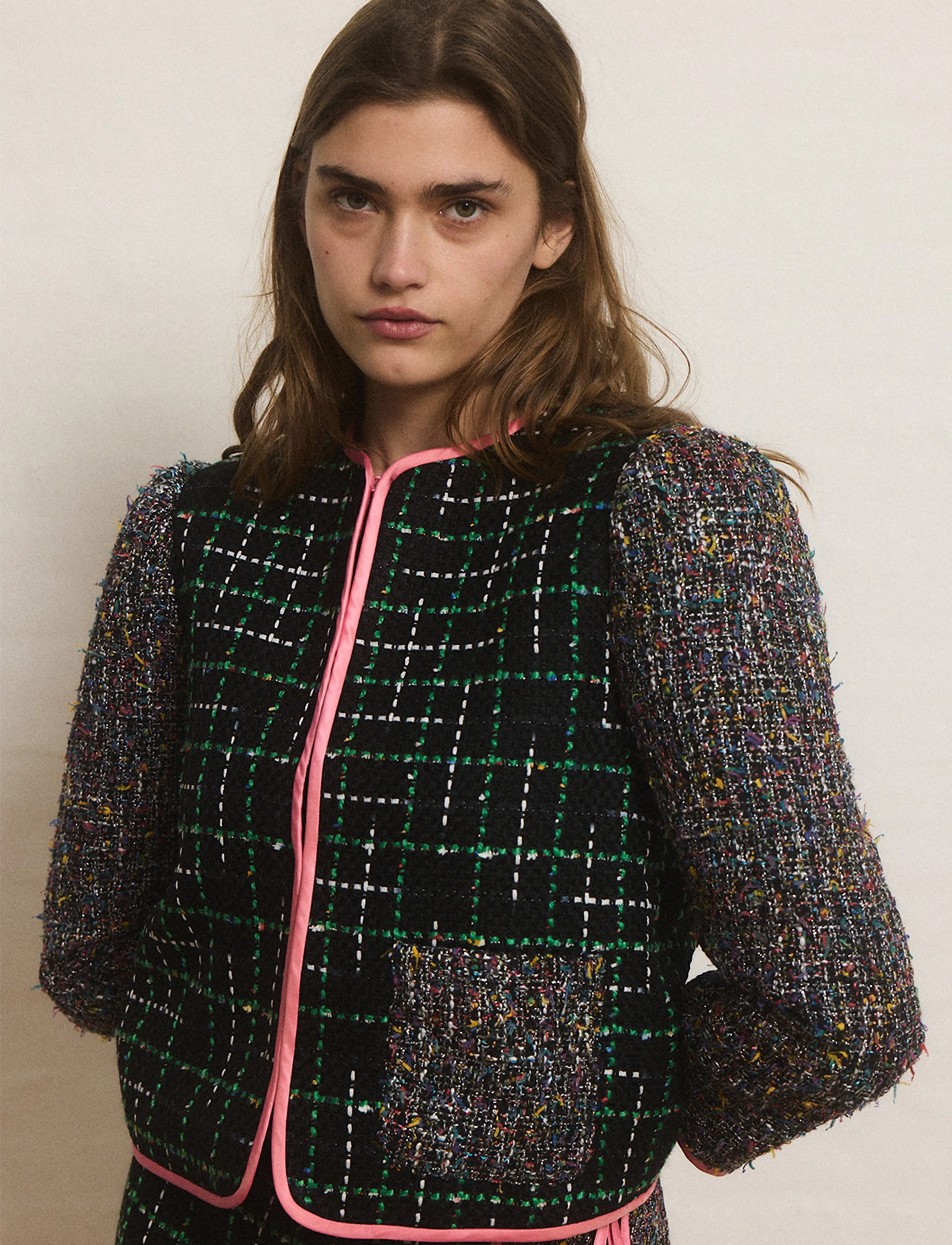 Helmstedt Vera Jacket - Kleidung - BLACK BOUCLÉ / black