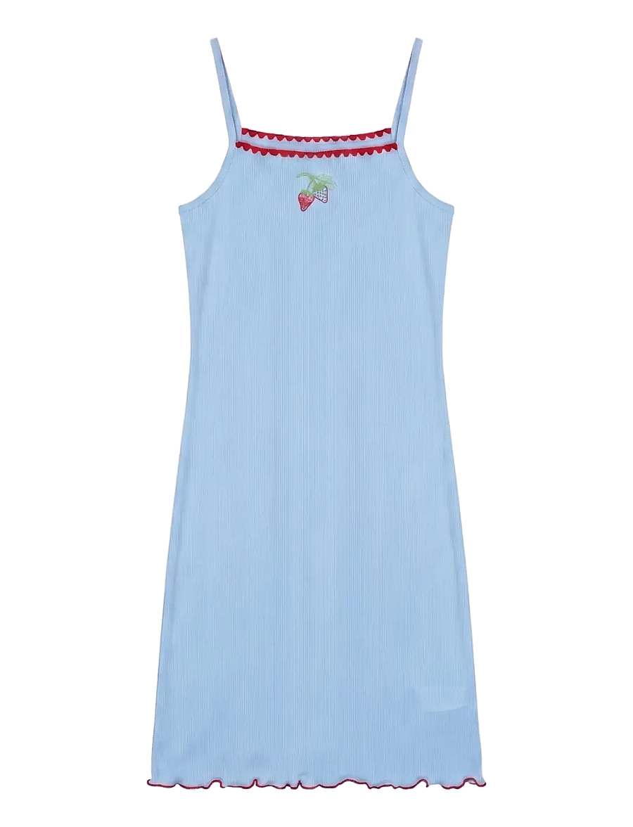 Helmstedt - Emmi Dress - sommarklänningar - dusty blue - 0