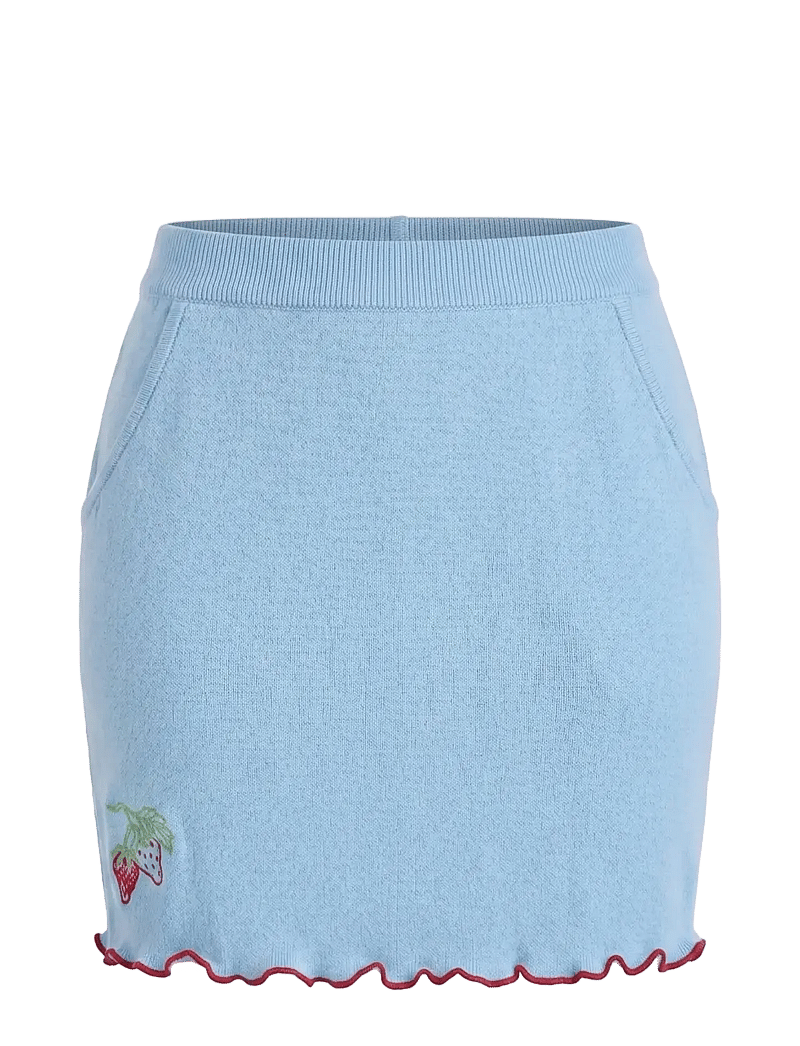 Helmstedt - Babara Skirt - kurze röcke - dusty blue - 0