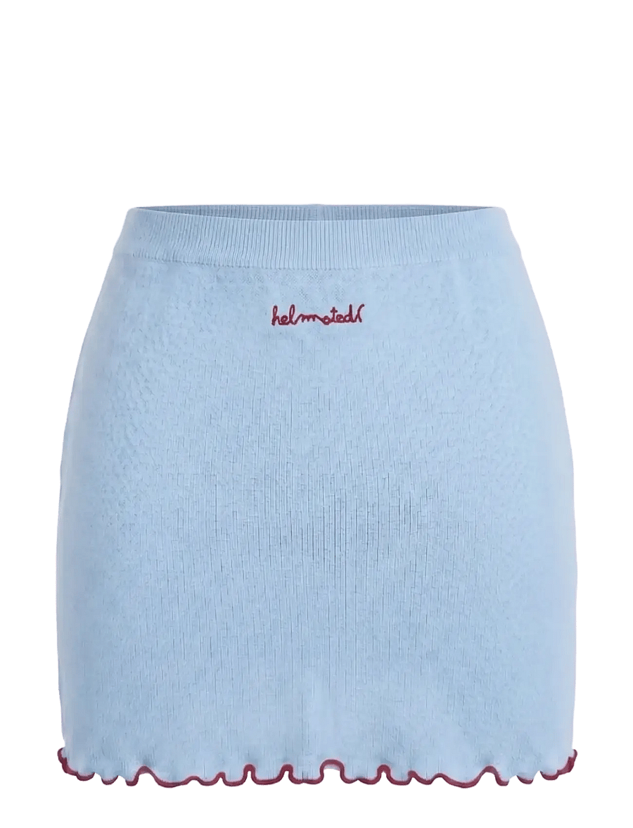 Helmstedt - Babara Skirt - kurze röcke - dusty blue - 1