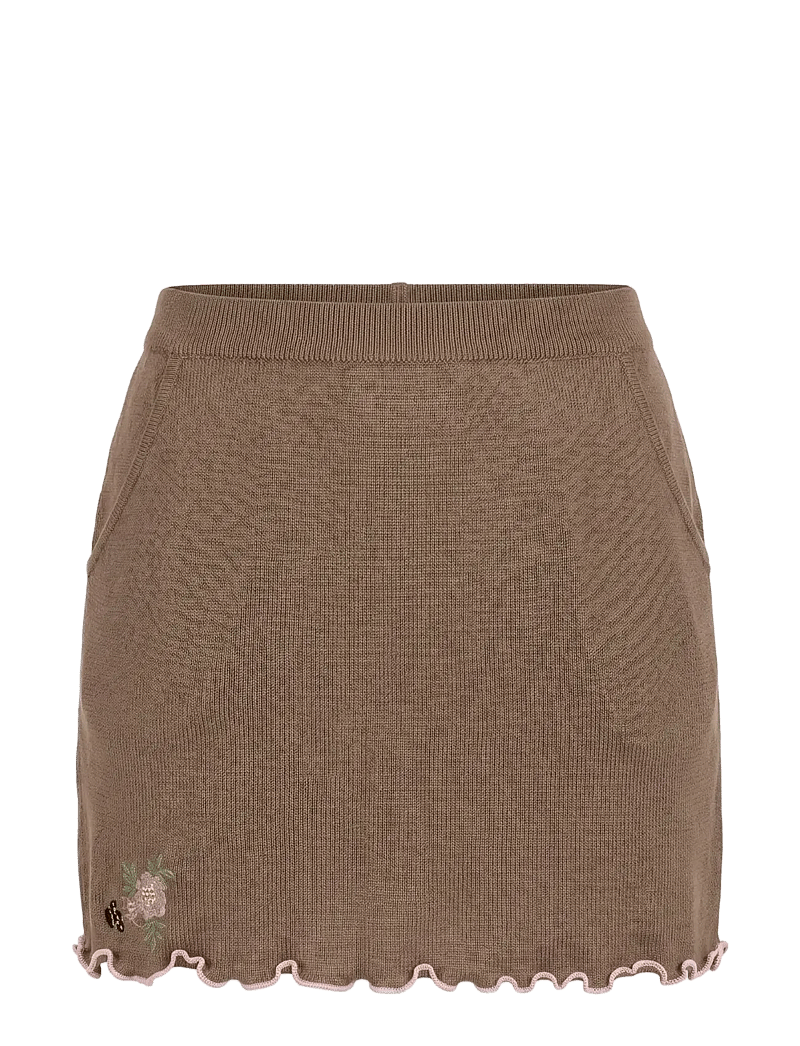 Helmstedt - Babara Skirt - kurze röcke - nougat creme - 0