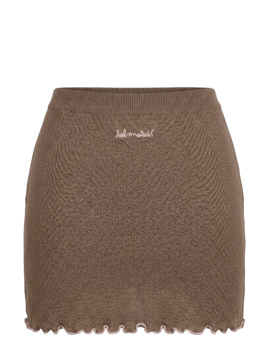 Helmstedt - Babara Skirt - stickade kjolar - nougat creme - 1
