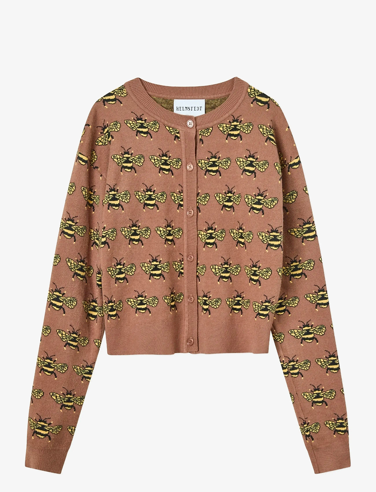 Helmstedt - Lilly Cardigan - koftor - brown - 0